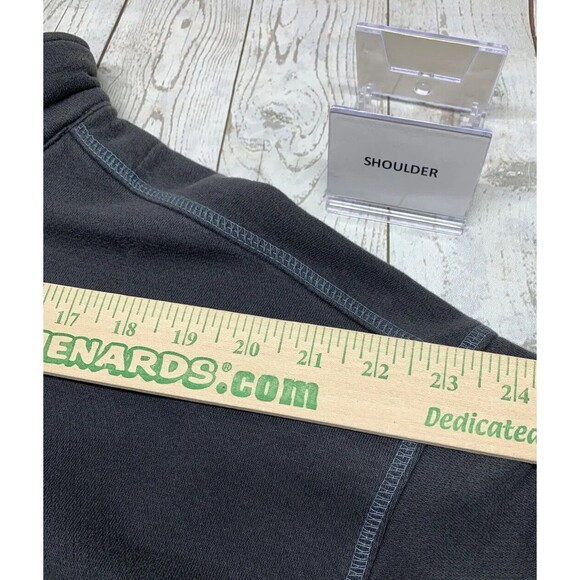 Columbia Men's 1/4-Zip Pullover Gray Size Large Arm Pocket Pre-owned - Picture 5 of 16